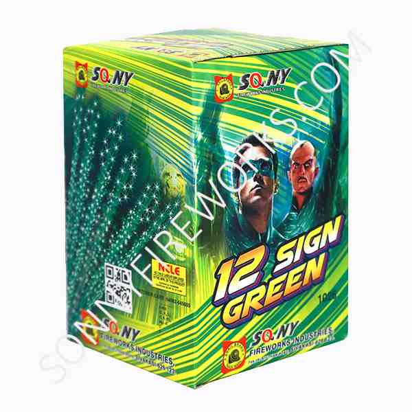12 Sign Green / Multi